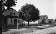 black & white photo of South Santa Anita school in Temple City California